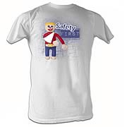 Mr. Bill Safety First White T-Shirt